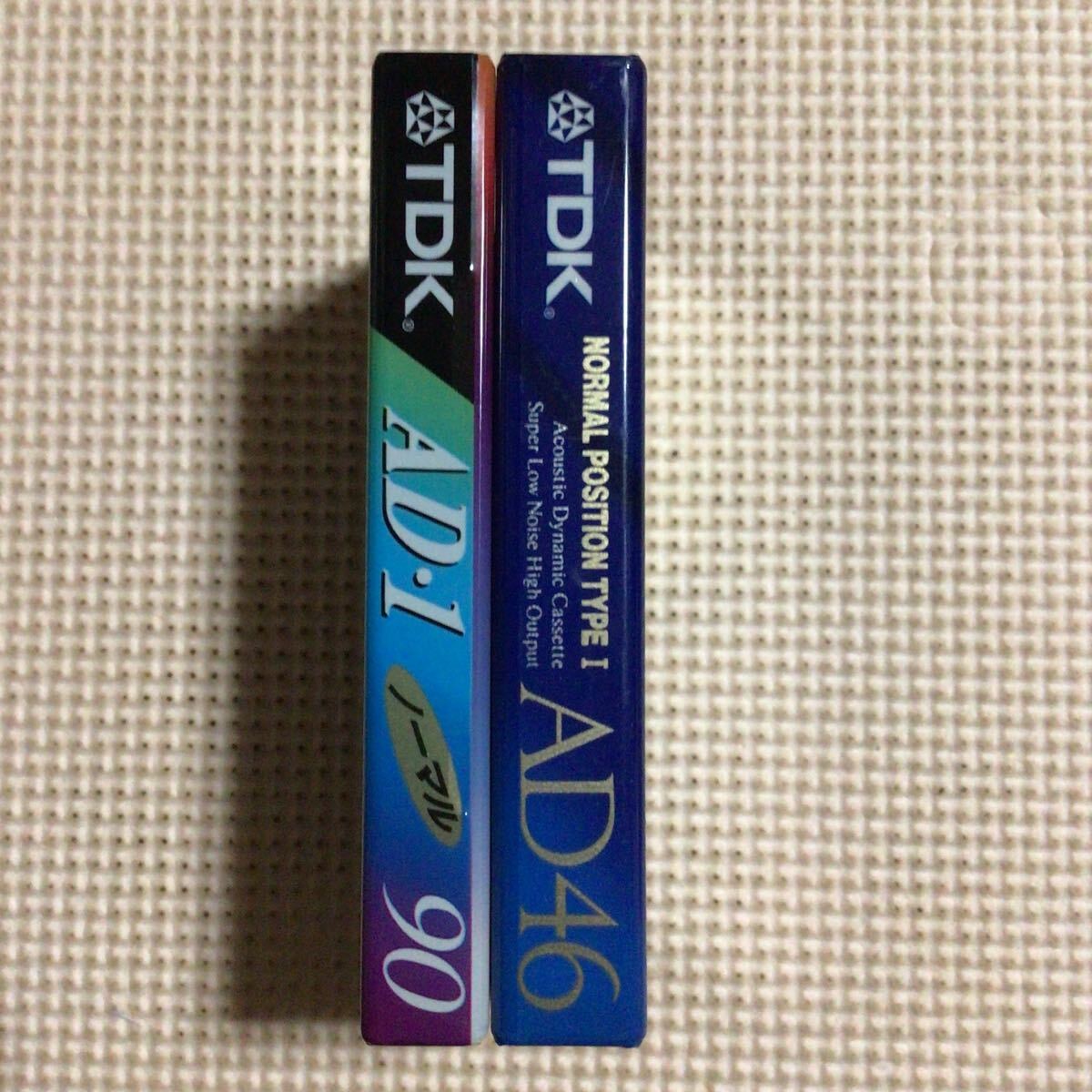TDK AD 46.90 ノーマルポジション カセットテープ2本セット【未開封新品】■■の画像2