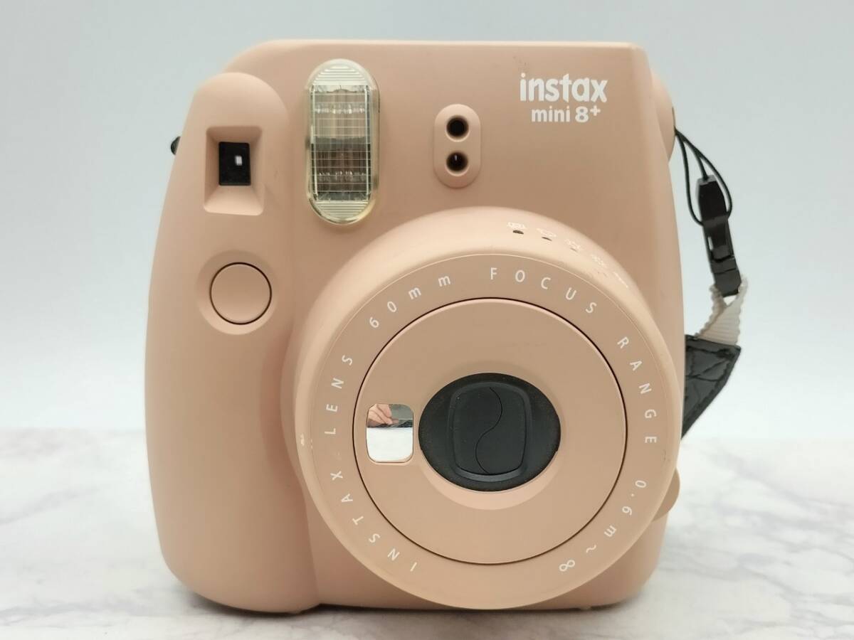 S69 ジャンク品 1円～ FUJIFILM 富士フィルム Instax mini 8＋ インスタントカメラ チェキ カメラ ピンク