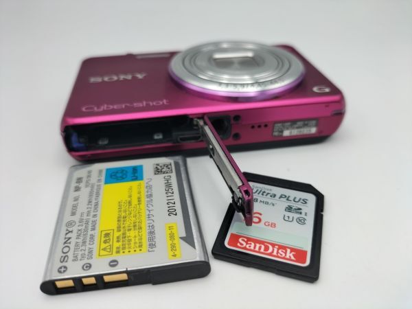S31 ジャンク品 1円～ ソニー サイバーショット DSC-WX170 / カシオ エクシリム EX－ZR800 デジカメ コンパクトデジタルカメラ ２点セットの画像5