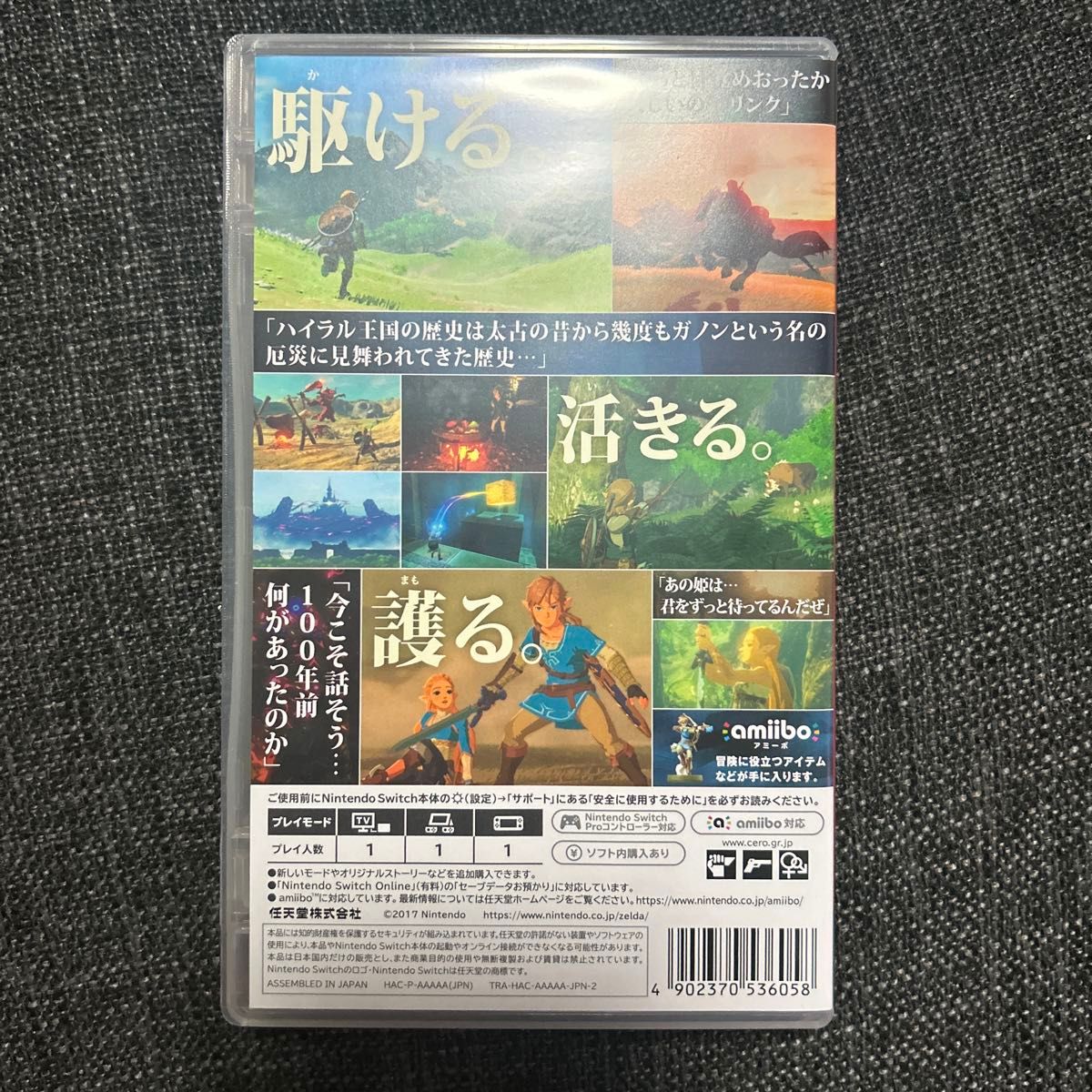  【Switch】 ゼルダの伝説 ブレス オブ ザ ワイルド [通常版］