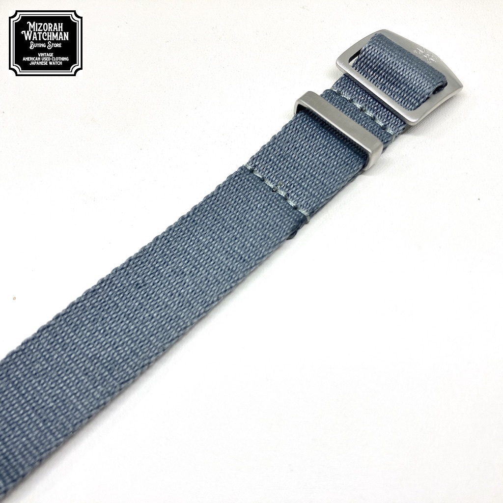 * unused storage goods *SEAL nylon strap gray 18mm wristwatch belt reference price :3850 jpy 