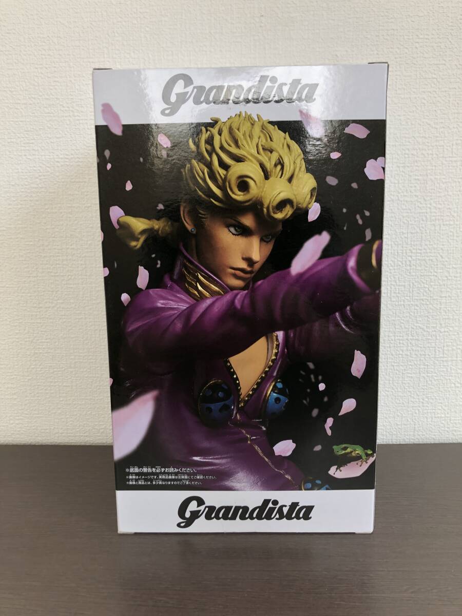新品未開封 ジョジョの奇妙な冒険 黄金の風 Grandista -Giorno Giovanna- ジョルノ・ジョバーナの画像1