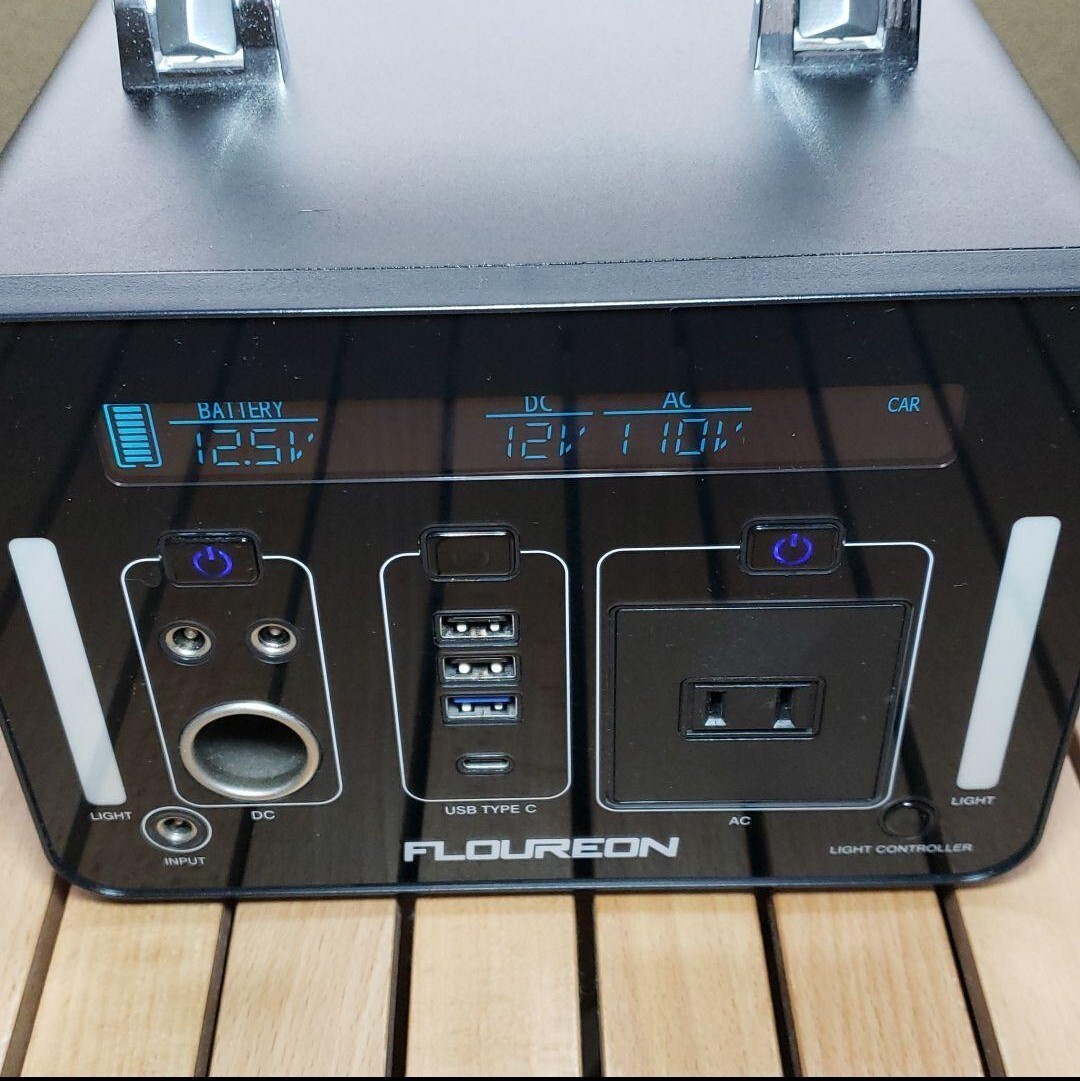 Floureon ポータブル電源　500Wh/ 140400mAh