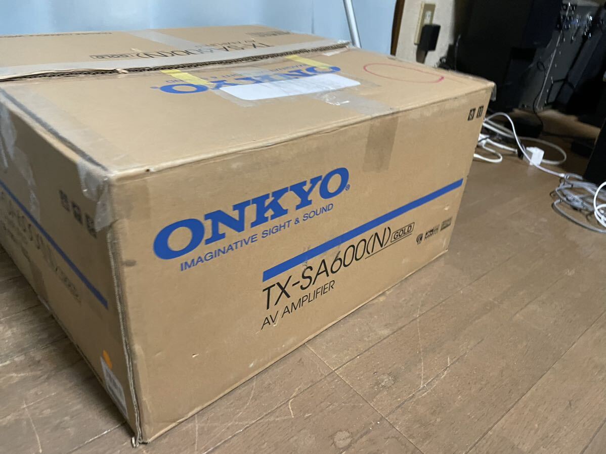 展示品★新品同様★ONKYO★オンキョー★AVアンプ★TX-SA600★リモコン付き★元箱付属★説明書付属★通電のみ確認済み★の画像10