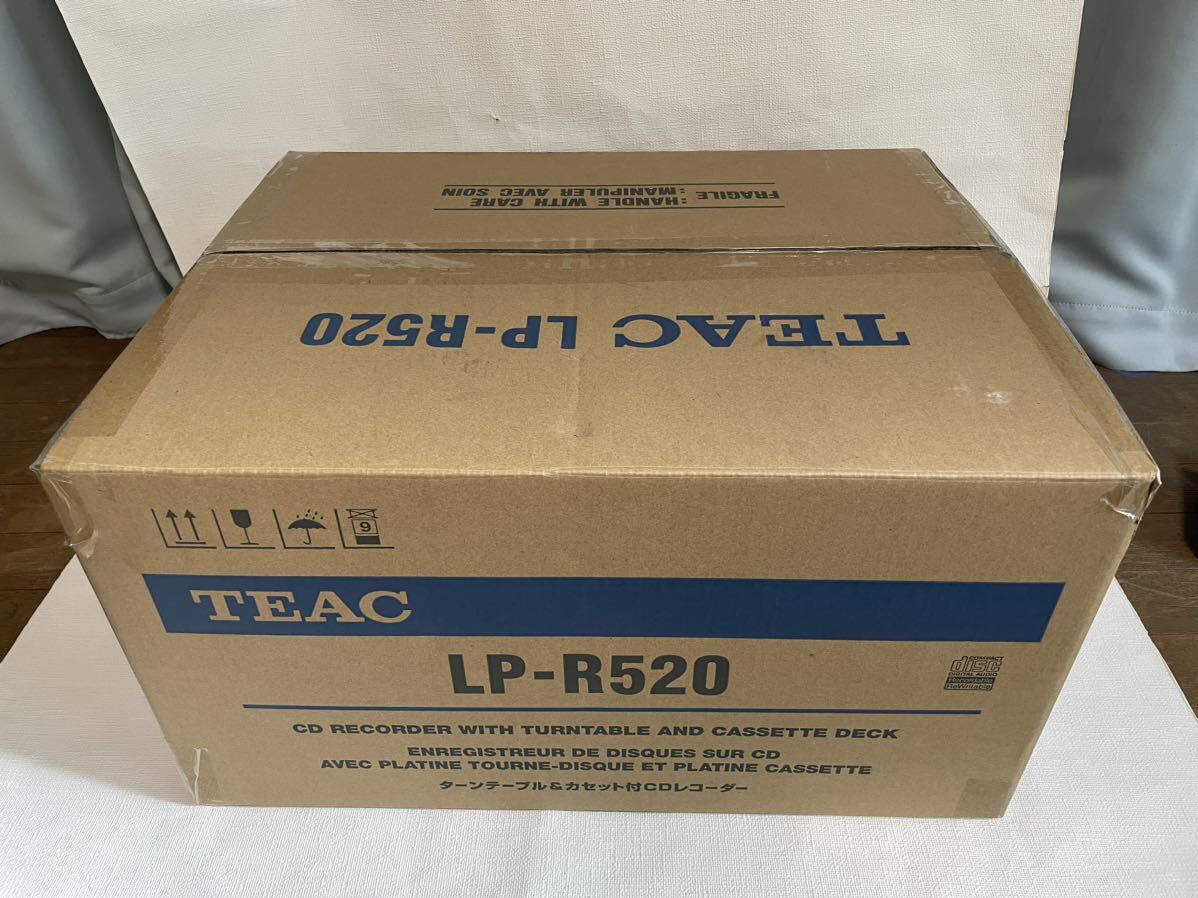 新品未使用★TEAC★ティアック★LP-R520-N★ターンテーブル★カセットプレーヤー付★CDレコーダー★DJ★ラジカセ★の画像6