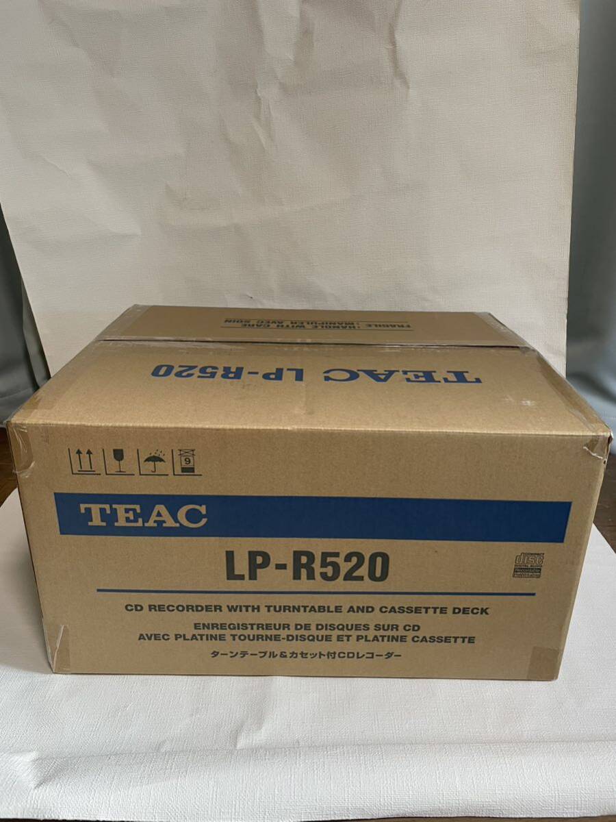  new goods unused *TEAC* Teac *LP-R520-N* turntable * cassette player attaching *CD recorder *DJ* radio-cassette *