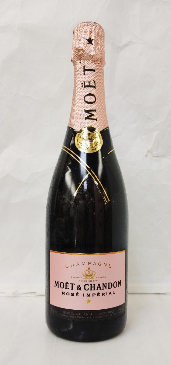 古酒★モエ エ シャンドン ロゼ アンペリアル 750ml 12% MOET&CHANDON ROSE IMPERIAL シャンパン 未開栓 の画像2