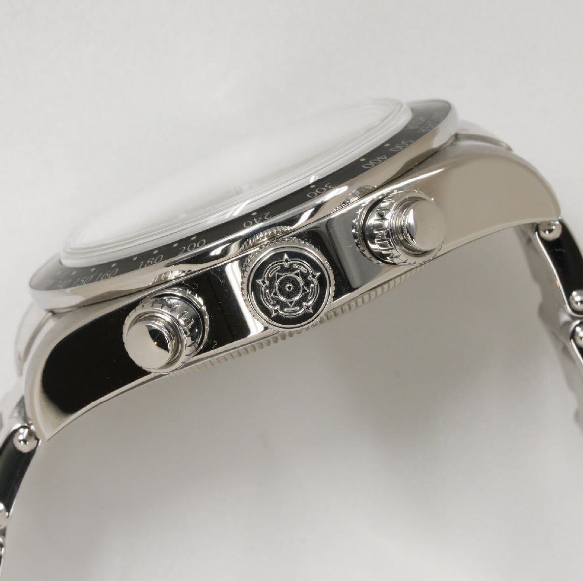 TUDOR 腕時計 ブラックベイ クロノ 79360N-0002 ホワイト SS メンズ 自動巻 中古 極美品の画像5