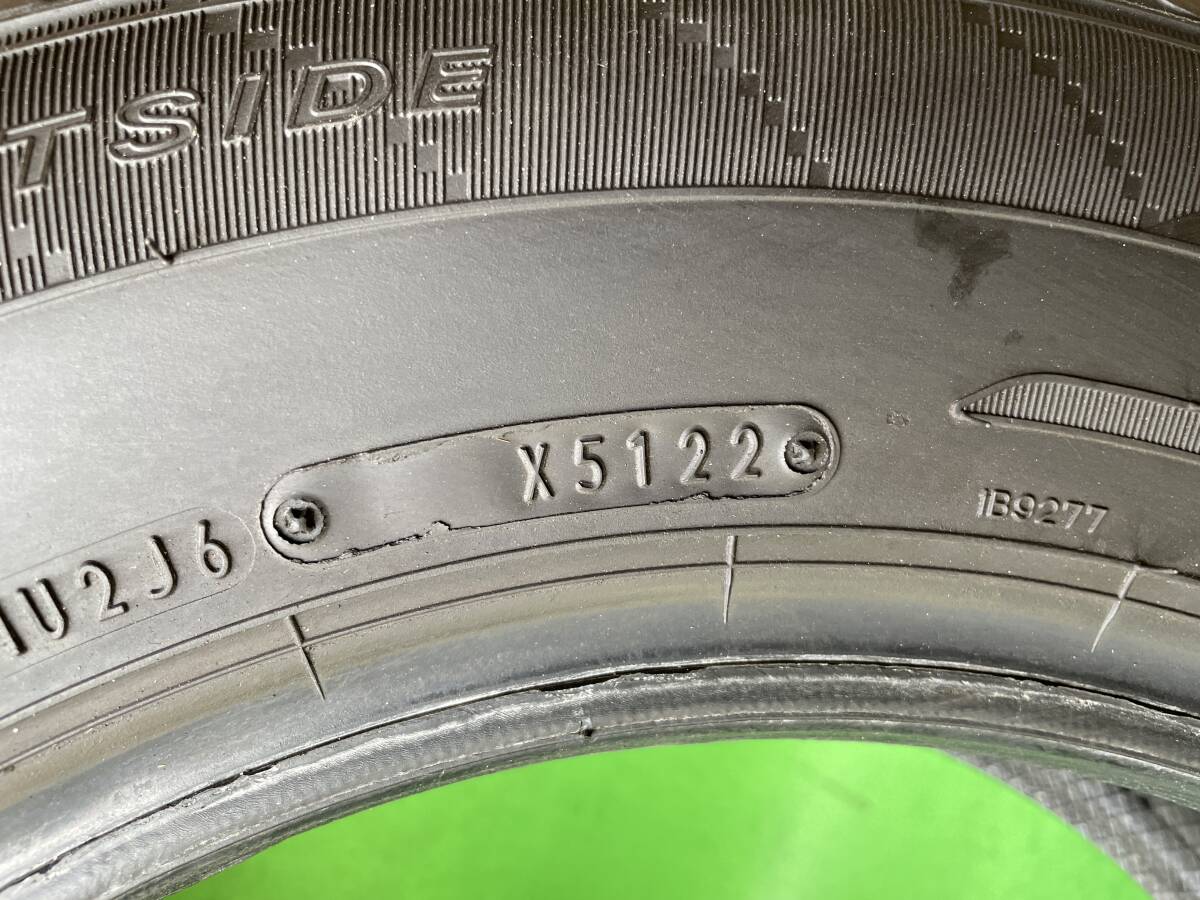 185/70R14 88S ダンロップ エナセーブ EC204 2本セット 22年製 ノート フリード など 夏タイヤ 激安！の画像6