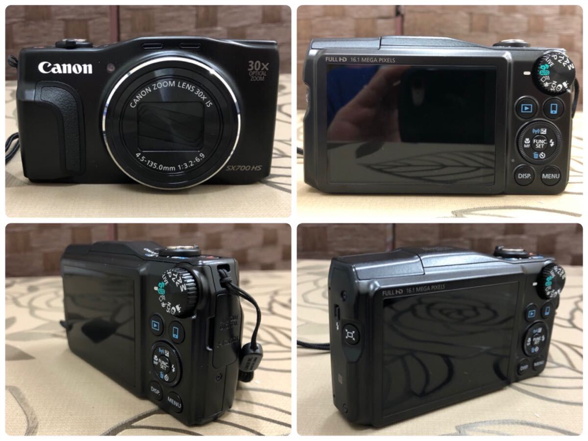【箱あり 取り扱い説明書有り】Canon PowerShot SX700 HSコンパクトデジタルカメラ デジタルカメラ デジカメ キヤノン キャノンCANON の画像2