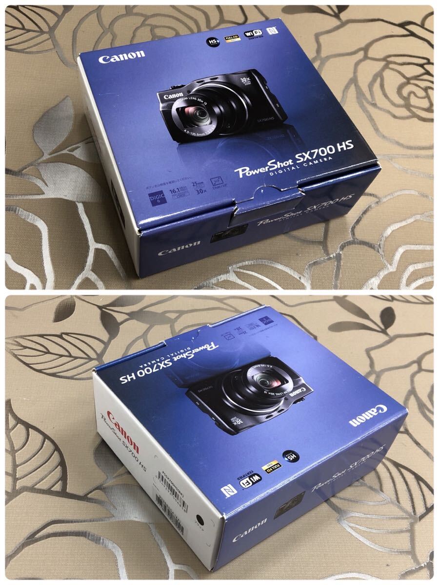 【箱あり 取り扱い説明書有り】Canon PowerShot SX700 HSコンパクトデジタルカメラ デジタルカメラ デジカメ キヤノン キャノンCANON の画像6