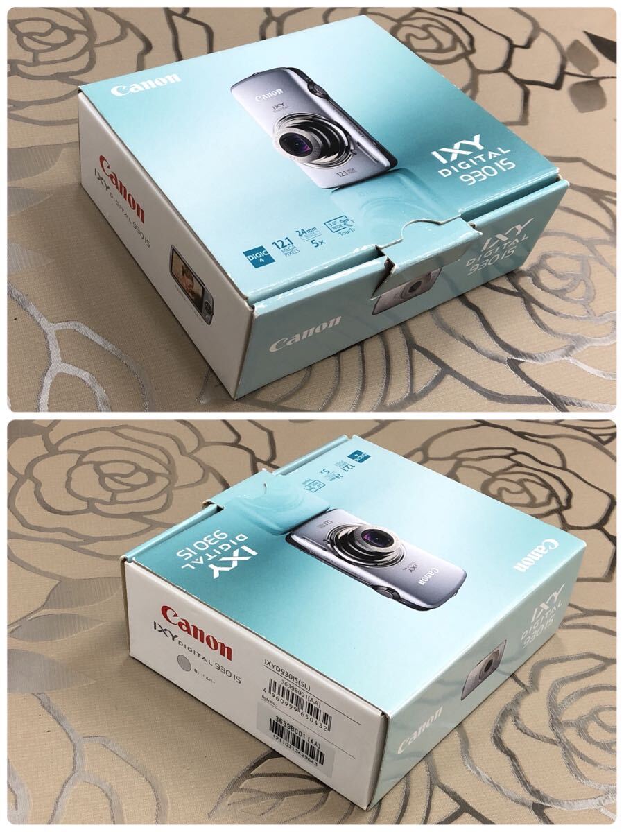 【箱あり】Canon IXY DIGITAL 930 IS コンパクトデジタルカメラ キャノン デジカメ デジタルカメラ キヤノン CANON _箱あり