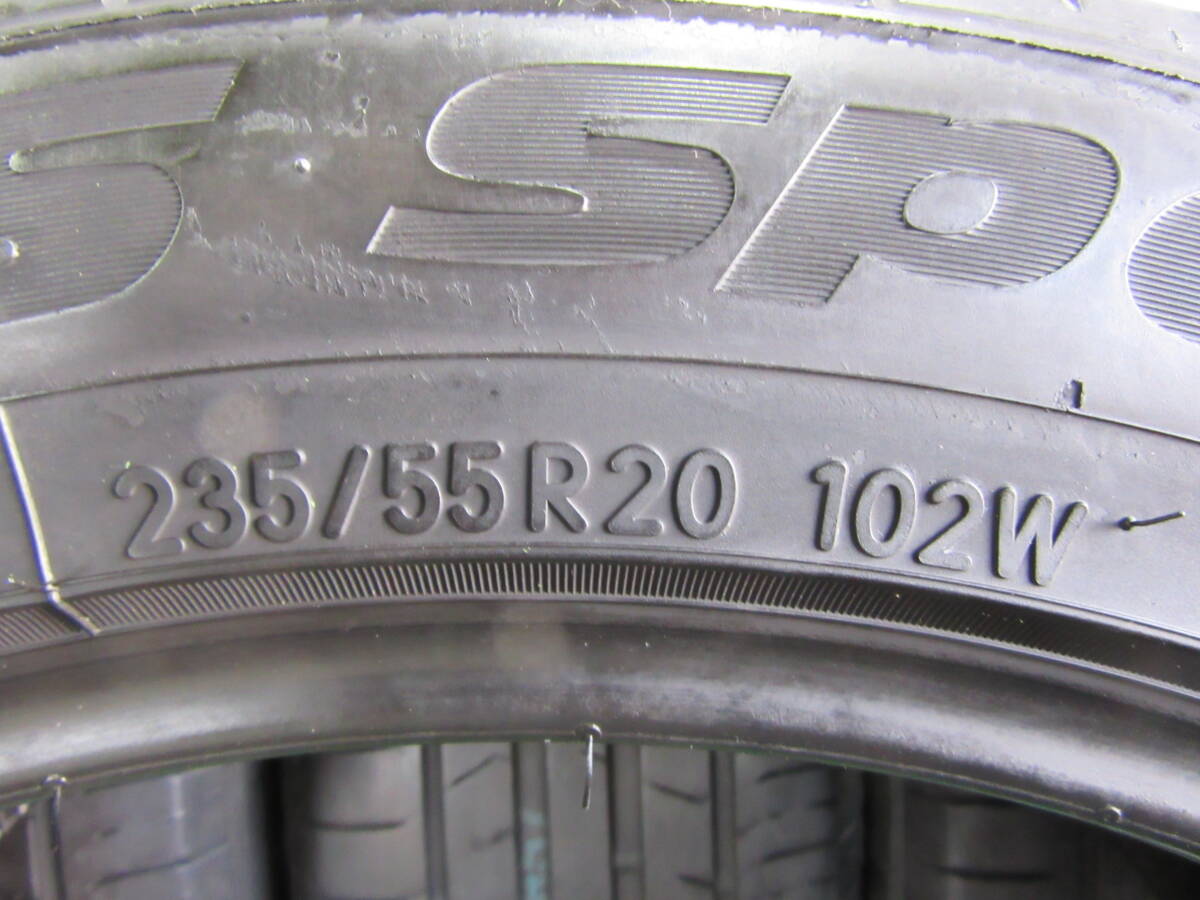 235/55R20 2020年製造品 【2800】 トーヨー プロクセス スポーツSUV 235/55R20 4本セットの画像6