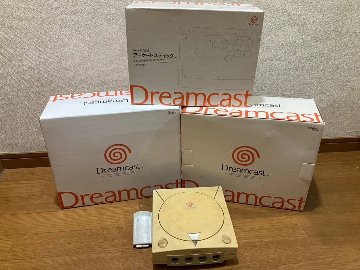[1 йена] Кабель контроллера основного блока Dreamcast инструкция по эксплуатации, работа аркадного джойстика не подтверждена　