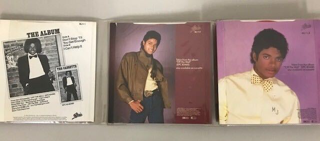 マイケル ジャクソン MICHAEL JACKSON 9 SINGLES PACK LIMITED EDITION/7 inch red colored analog records EP/Thriller/Paul McCartneyの画像7