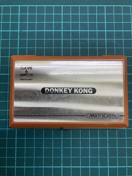 24D0702 Nintendo DONKEY KONG Game & Watch 任天堂 ドンキーコング ゲーム & ウォッチ 動作確認 現状品_画像2