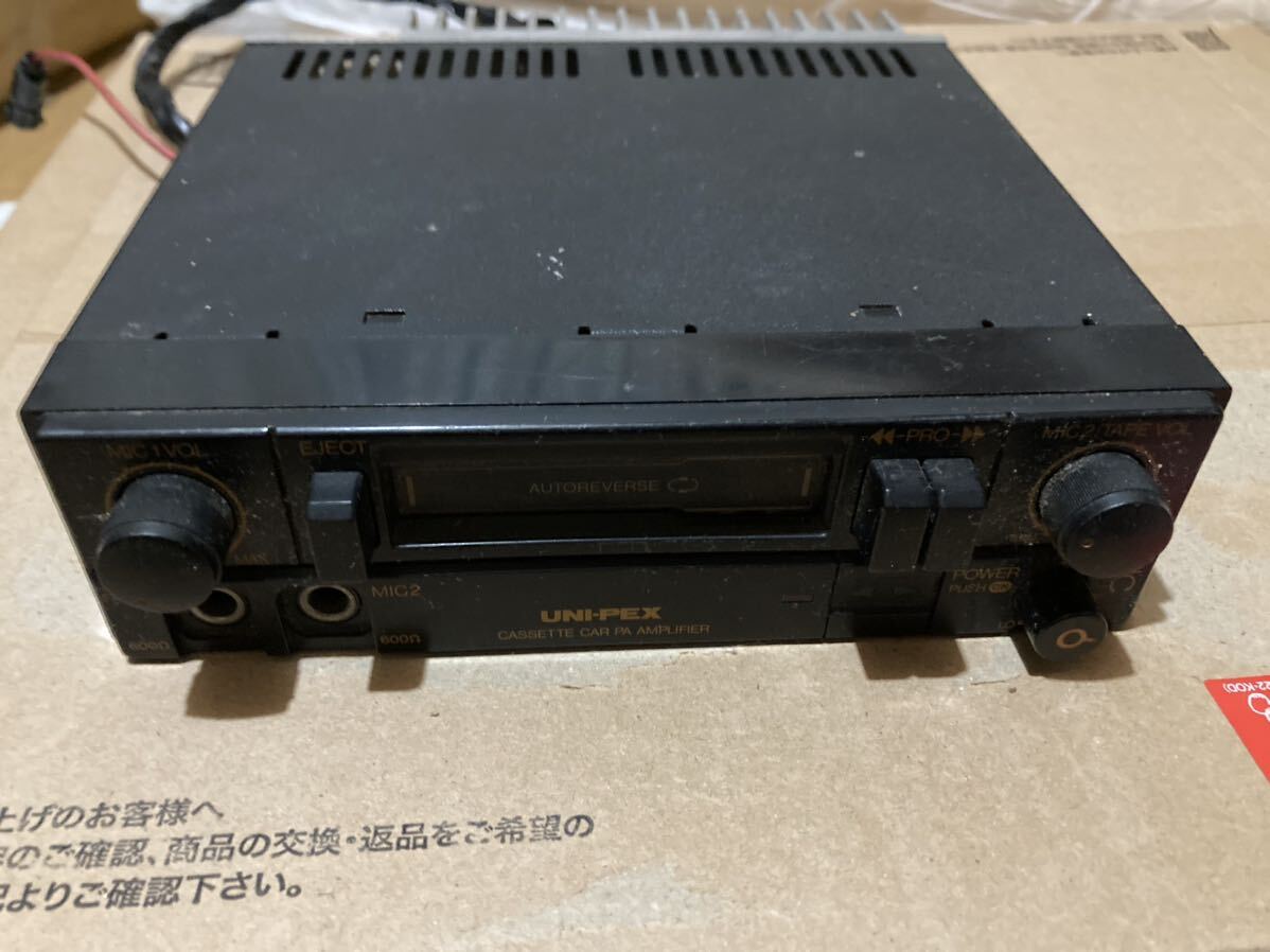 UNIPEX Uni peks cassette amplifier 40W 12V for 