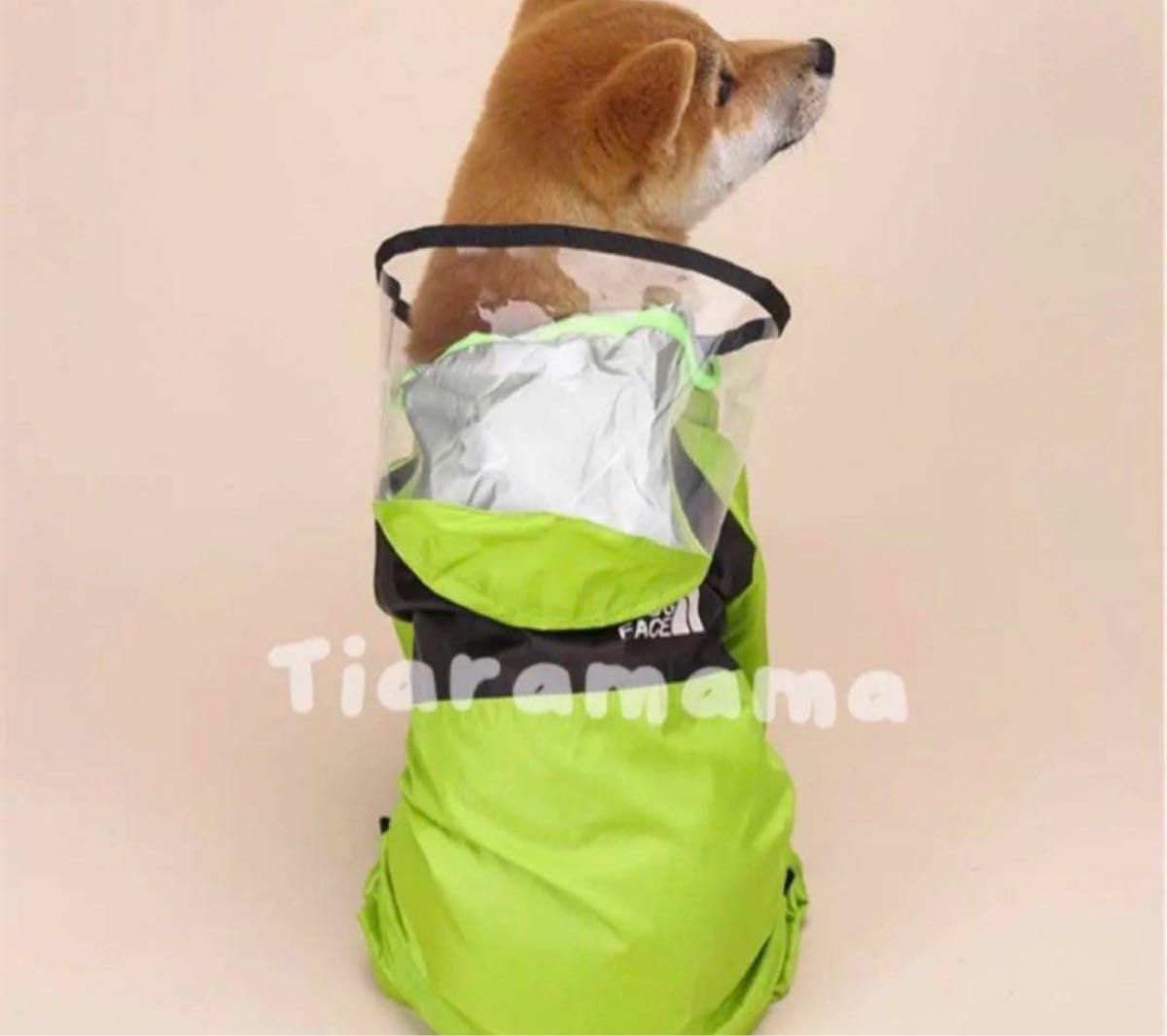 THE DOG FAC　レインコート　ナイロン　犬用品　猫用品　カッパ