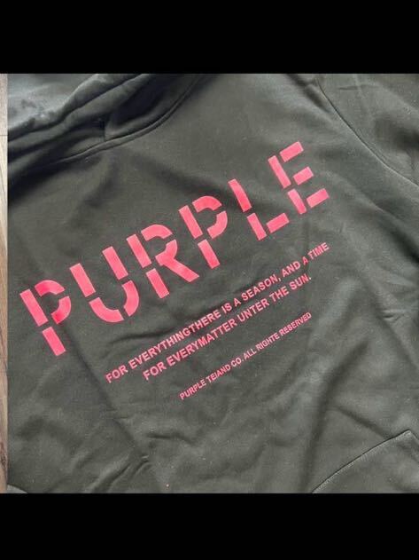 パープルブランド purple brand プルオーバー パーカー ロゴ