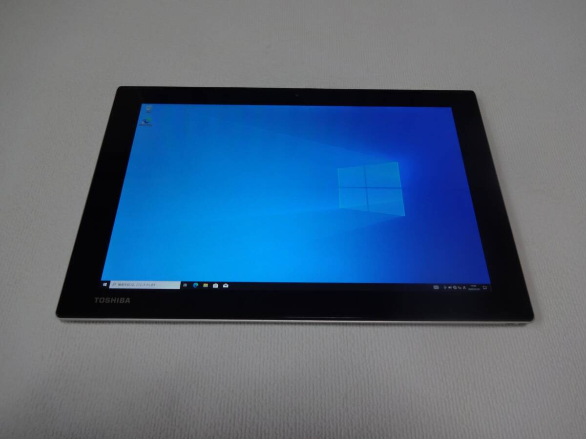 東芝 dynabook Tab S80/B Windows10インストール メモリ4GB eMMC60GB Atom Z8350_画像1