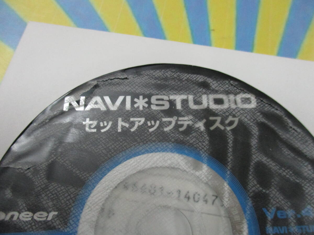 ☆YY17974【未使用】Pioneer パイオニア NAVI STUDIO セットアップディスク Ver.4.1 BeatJam CD ディスク 全国一律送料230円～の画像2