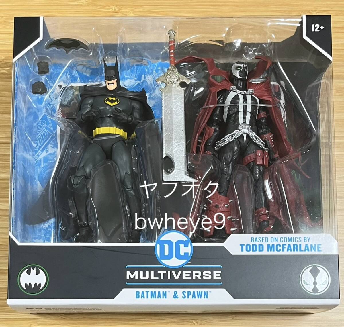 DCマルチバース バットマン&スポーン 7インチ アクションフィギュア BATMAN & SPAWN マクファーレントイズの画像1