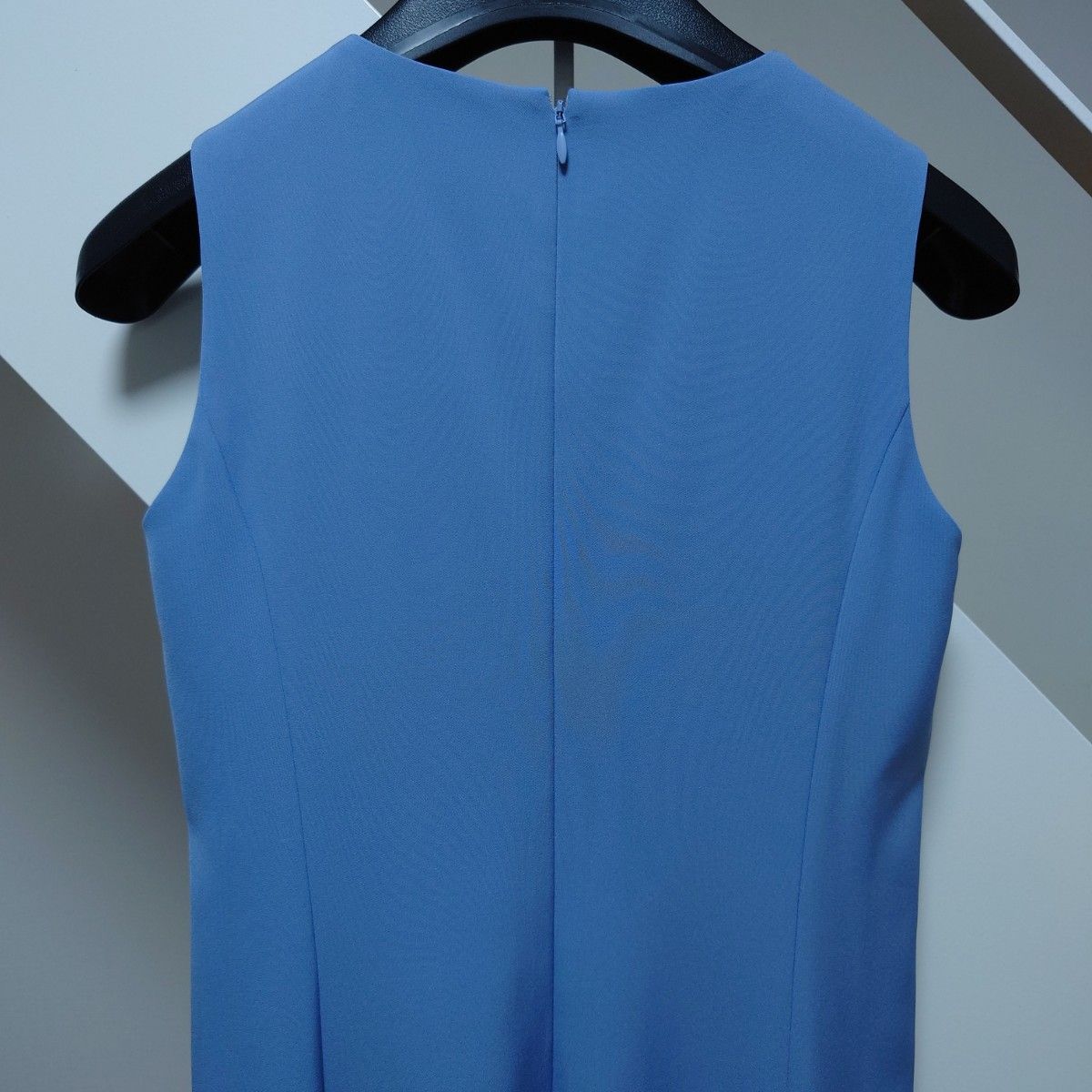 BARNEYS NEW YORK バーニーズニューヨーク レディース ノースリーブ ブルー 水色 ワンピース ドレス 36