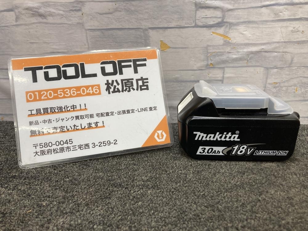 013♪おすすめ商品♪マキタ makita 18V3.0Ah純正リチウムイオンバッテリー BL1830B_画像1