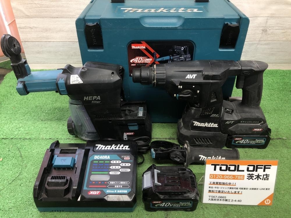 015●おすすめ商品●makita マキタ 28mm充電式ハンマドリル HR001GRDXVBの画像1