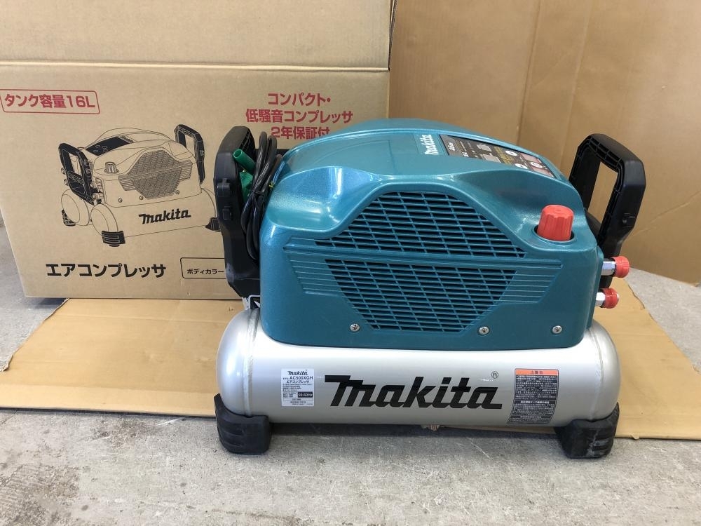 005▽未使用品▽マキタ 高圧コンプレッサー AC500XGH ※展示品の画像1