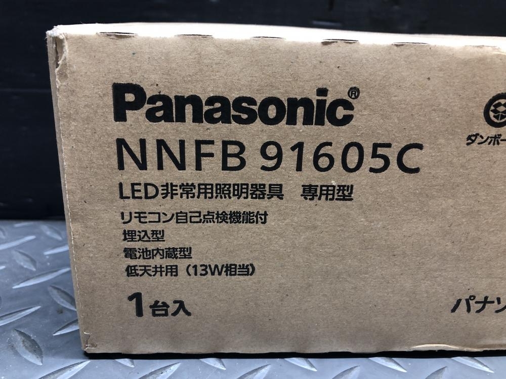 0140 unused goods * prompt decision price 0 Panasonic Panasonic LED for emergency lighting equipment NNFB91605C