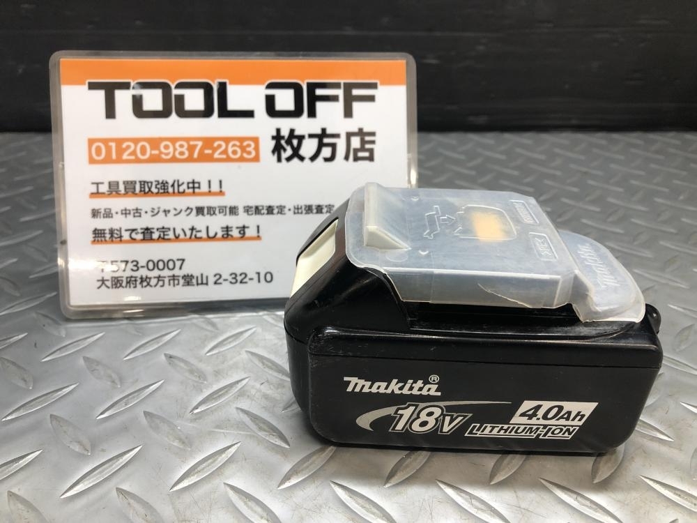 014〇おすすめ商品〇マキタ makita バッテリー BL1840 充電回数12回 放電・負荷0%_画像1