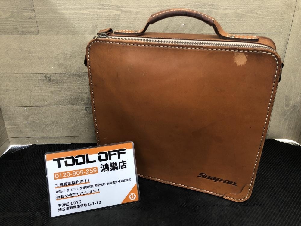 Yahoo!オークション - 016 未使用品 Snap-on スナップオン 本革 Yahoo!オークション - 016 未使用品 Snap-on スナップオン 本革