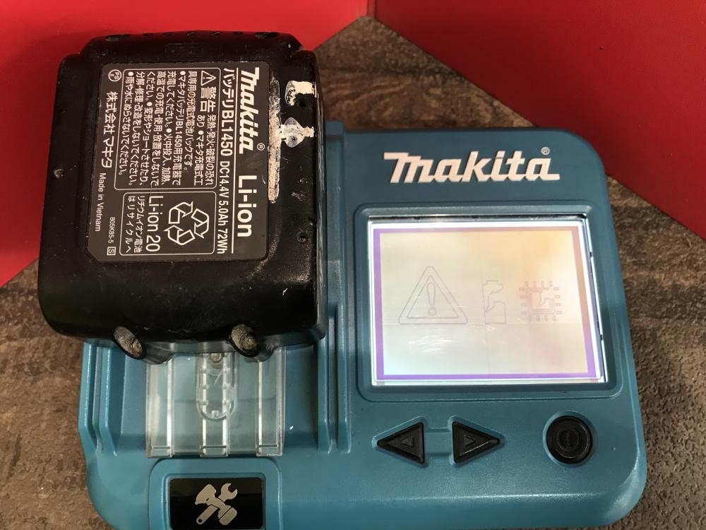 009▼おすすめ商品▼マキタ makita バッテリ BL1450 動作OK 充電71回 14.4V5.0Ah_画像8