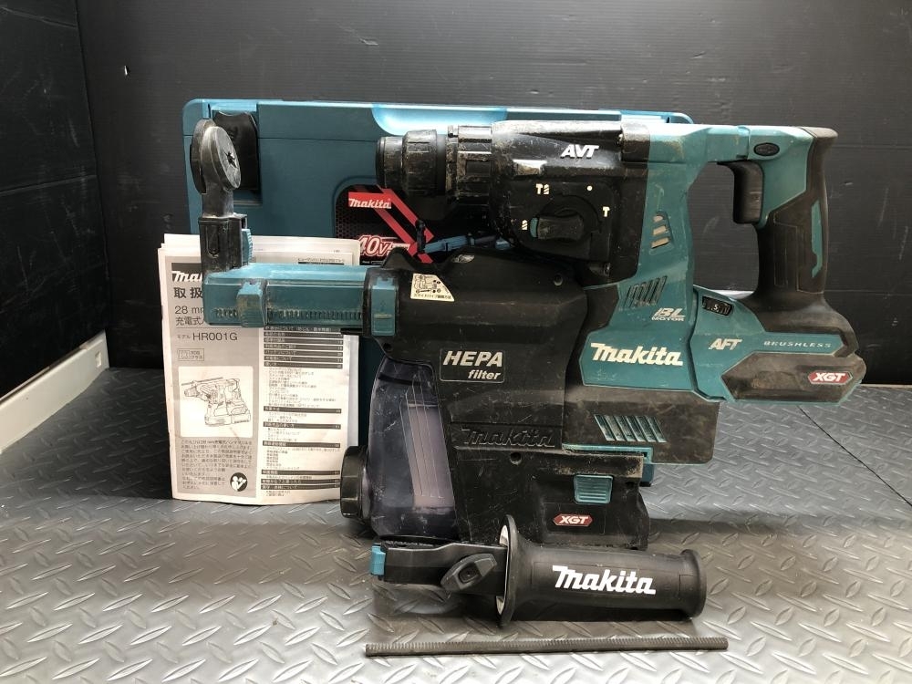 014〇おすすめ商品〇マキタ makita 充電式28mmハンマドリル HR001G 集じんシステム+ケース付属の画像2