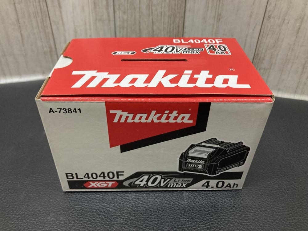 007◇未使用品◇マキタ makita 40Vmax4.0Ahリチウムイオンバッテリー BL4040F 高出力タイプ_画像2