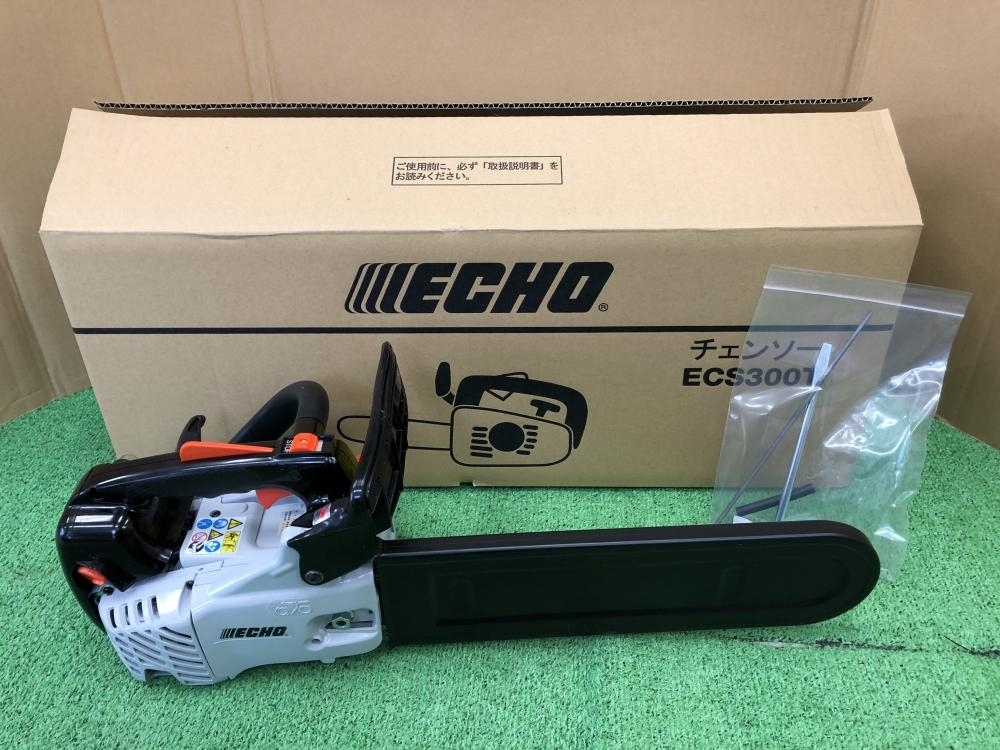 005▽未使用品▽エコー　ECHO エンジンチェンソー ECS300T_画像1