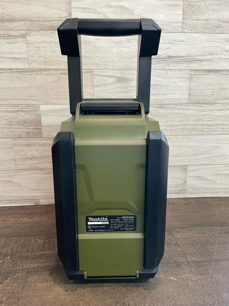6800円 009▽おすすめ商品▽makita マキタ 充電式ラジオ MR005G 6800円 009▽おすすめ商品▽makita マキタ 充電式ラジオ MR005G
