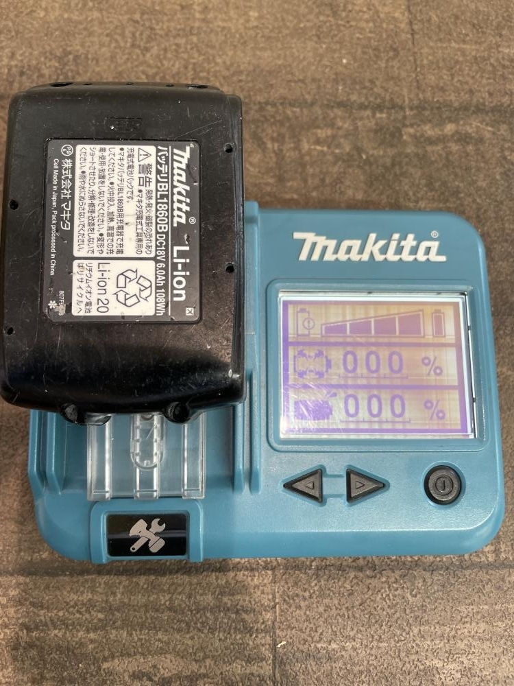 009▼おすすめ商品▼マキタ makita バッテリ BL1860B 動作OK 充電126回 急速充電対応_画像3