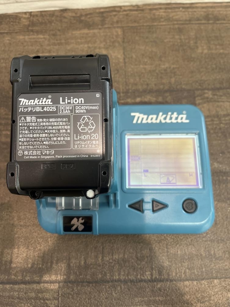 009▼おすすめ商品▼マキタ makita バッテリー BL4025 充電回数1回 美品の画像9