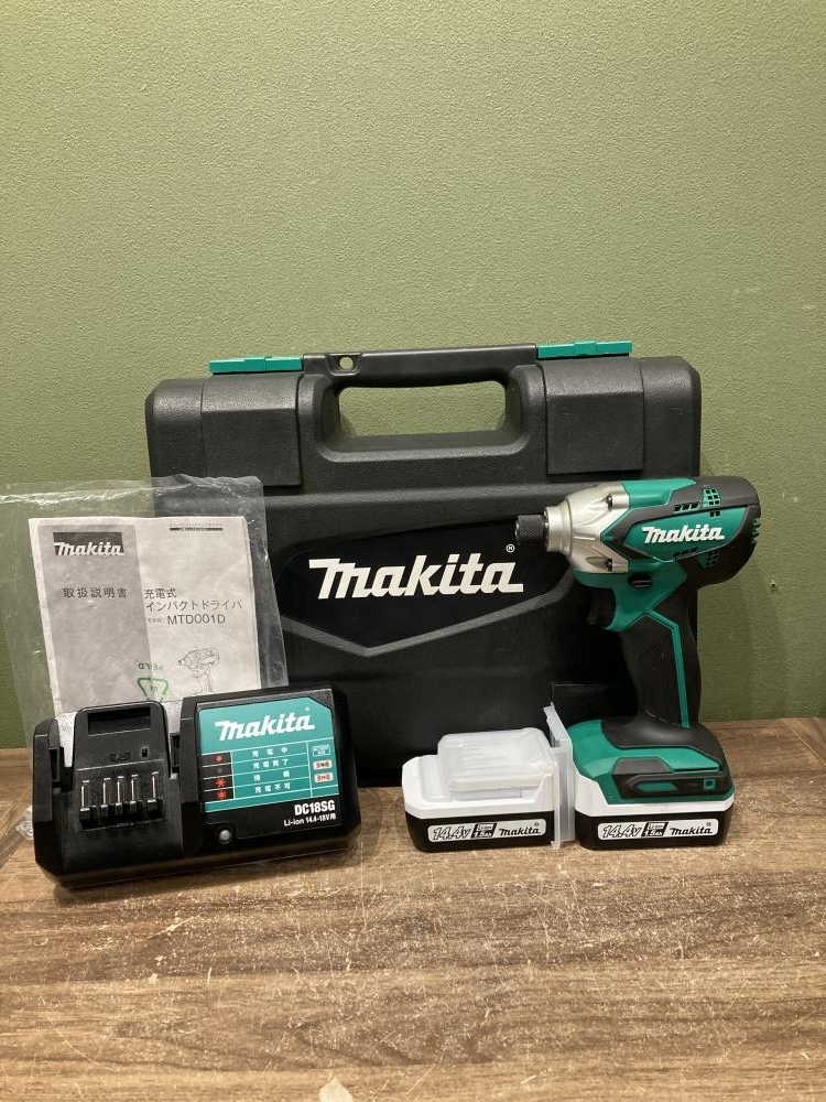 021■おすすめ商品■makita マキタ 充電式インパクトドライバ MTD001DSX_画像1