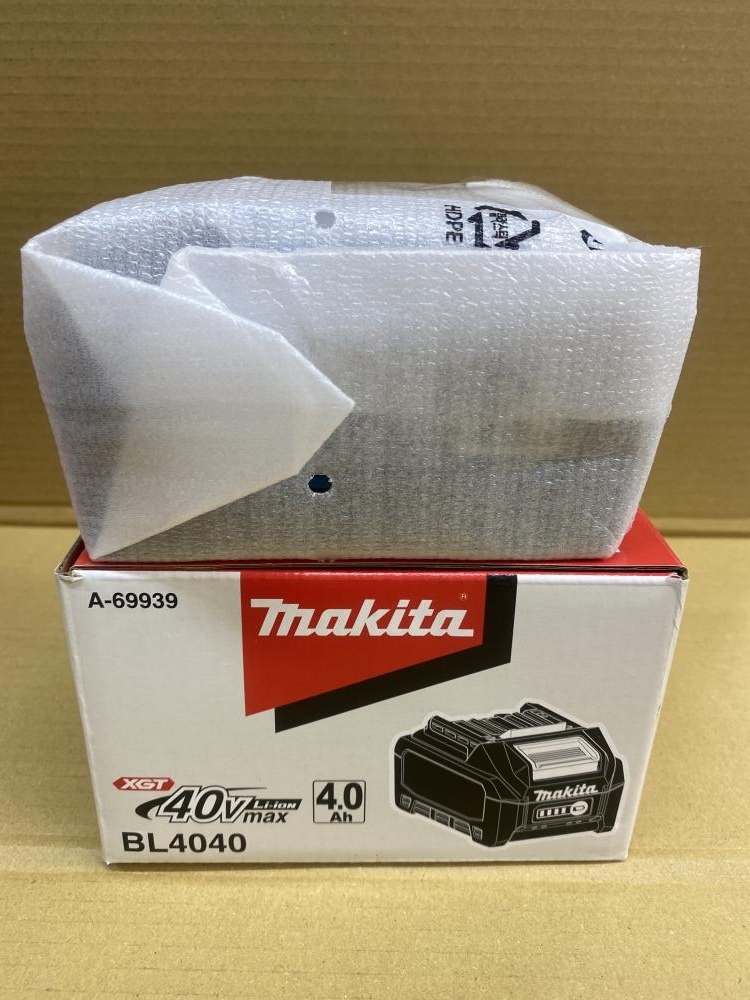 007◇未使用品・即決価格◇マキタ makita 40Vmaxバッテリ BL4040 純正品の画像1