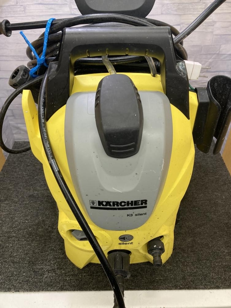 013♪おすすめ商品♪ケルヒャー KARCHER 高圧洗浄機 100V K3サイレント 通電のみ確認_画像2