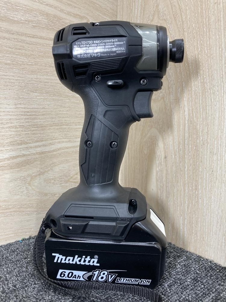 011◎未使用品・即決価格◎マキタ makita 充電式インパクトドライバ TD173DX ※バッテリー×2 充電器無し_画像3