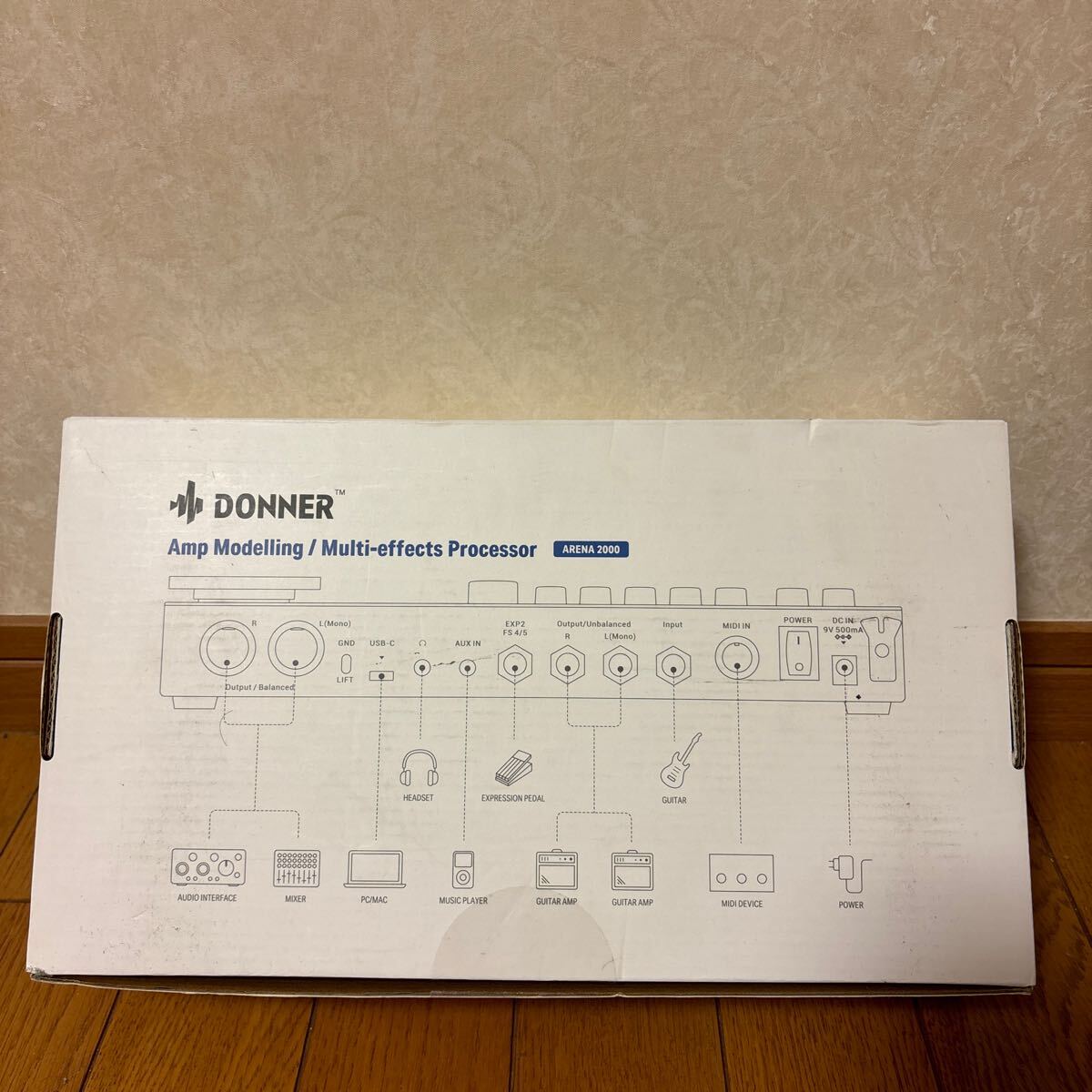 断捨離セール♪Donner Arena2000！マルチエフェクター！流行りのミニマルチ♪なんと即決なら全国送料無料！の画像8