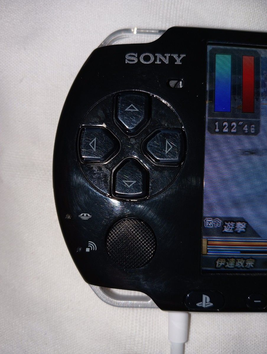 PSP-3000 PSP ジャンク扱い  バッテリー欠品 充電器 メモリースティック4GB