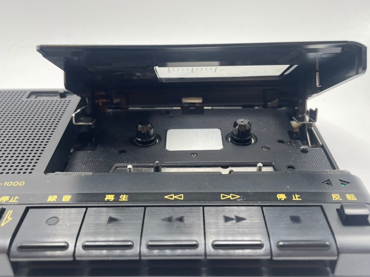 ▼SONY ソニー CASSETTE-CORDER カセットレコーダー TCM-1000 通電OK▼管理番号1の画像6