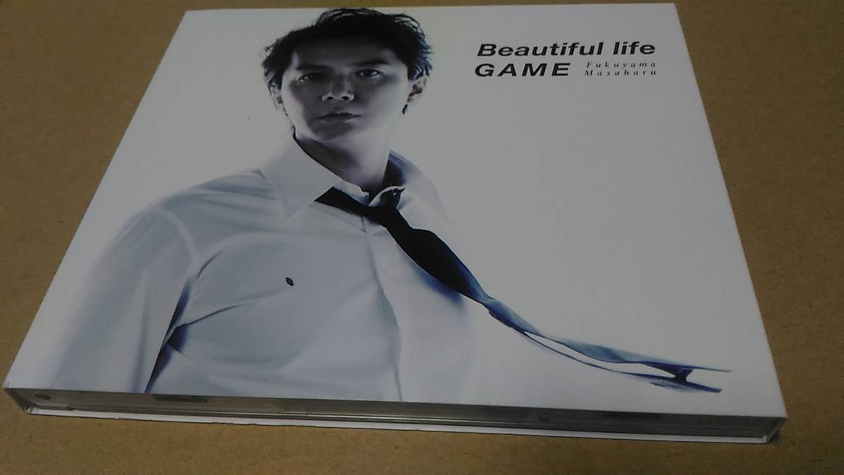 ◎CD+DVD　福山雅治　Beautiful Life　/　GAME_画像1
