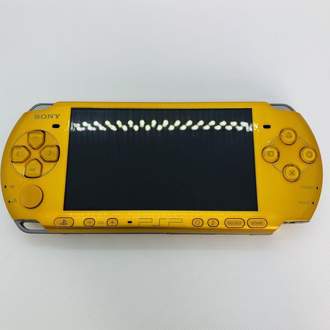 sony ソニー　PSP3000 本体　ブライトイエロー　プレイステーション