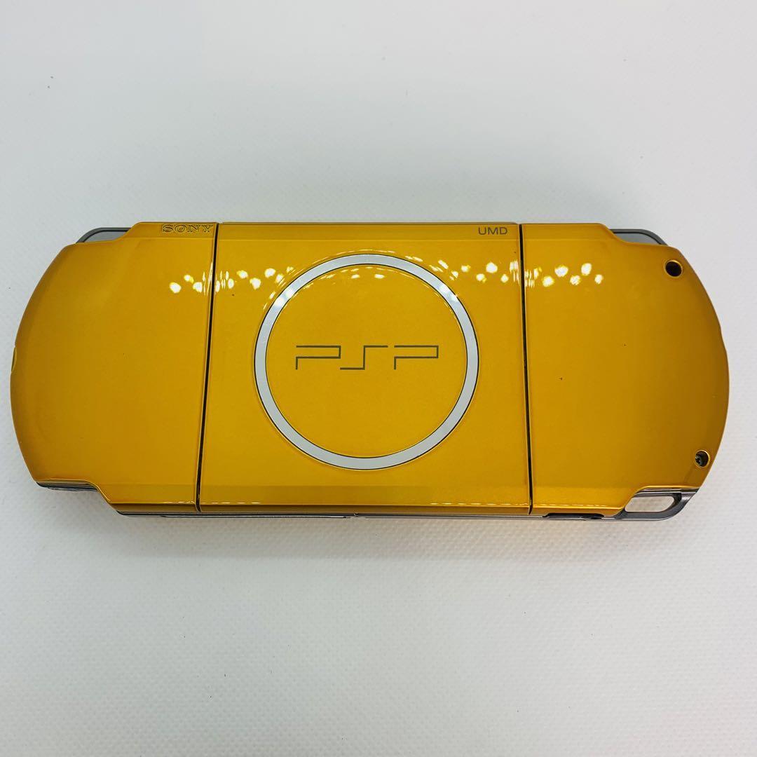 sony ソニー　PSP3000 本体　ブライトイエロー　プレイステーション